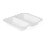 Siegelschale 602 (2-geteilt), 265x247x40mm, VE = 200 Stk.