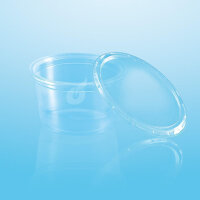 Salatbox - Dressingbecher 30ccm klar kombi (inkl....