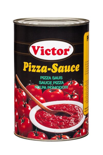 Victor Pizzasauce, 5 Kg (4.250 ml.), VE = 3 Dosen