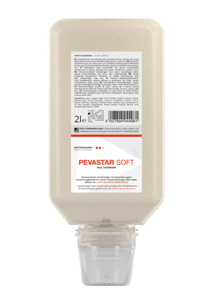 Pevastar SOFT Handreiniger Softflasche 1 Liter