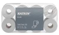 Katrin Plus Toilettenpapier 250 Blatt 3-lagig 64 Rollen