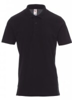 AMALFI Poloshirt, kurzärmelig schwarz Gr. M