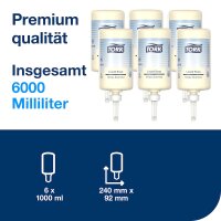 Tork Premium Seifencreme 6x1 Liter, 420501 S1