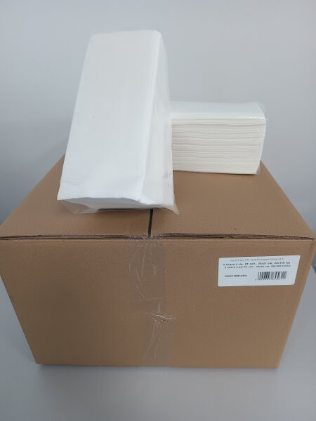 Papierhandtücher V Falz  2-lagig 25x21cm
